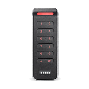 HID® SIGNO™ KEYPAD READER 20K include out-of-the-box support for Open Supervised Device Protocol (OSDP) for secure bidirectional communication, DESFire EV1/EV2, AWID Proximity